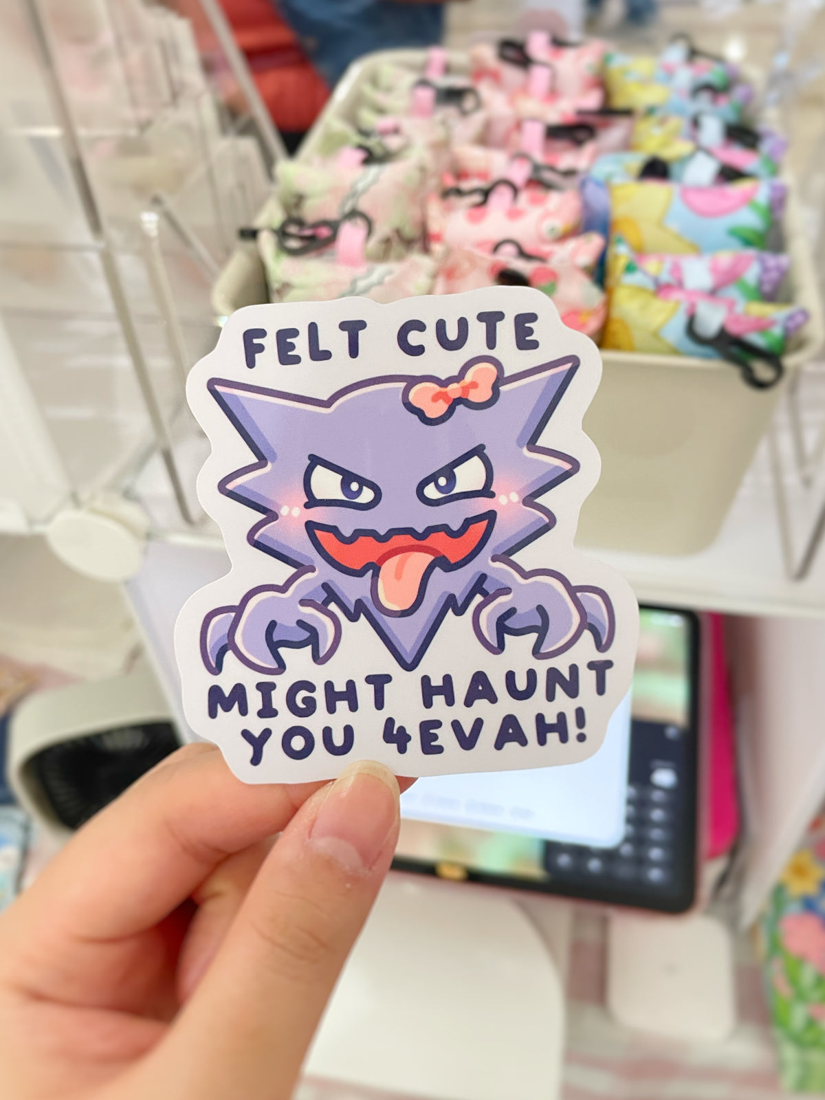 Haunt You 4Ever Waterproof Sticker
