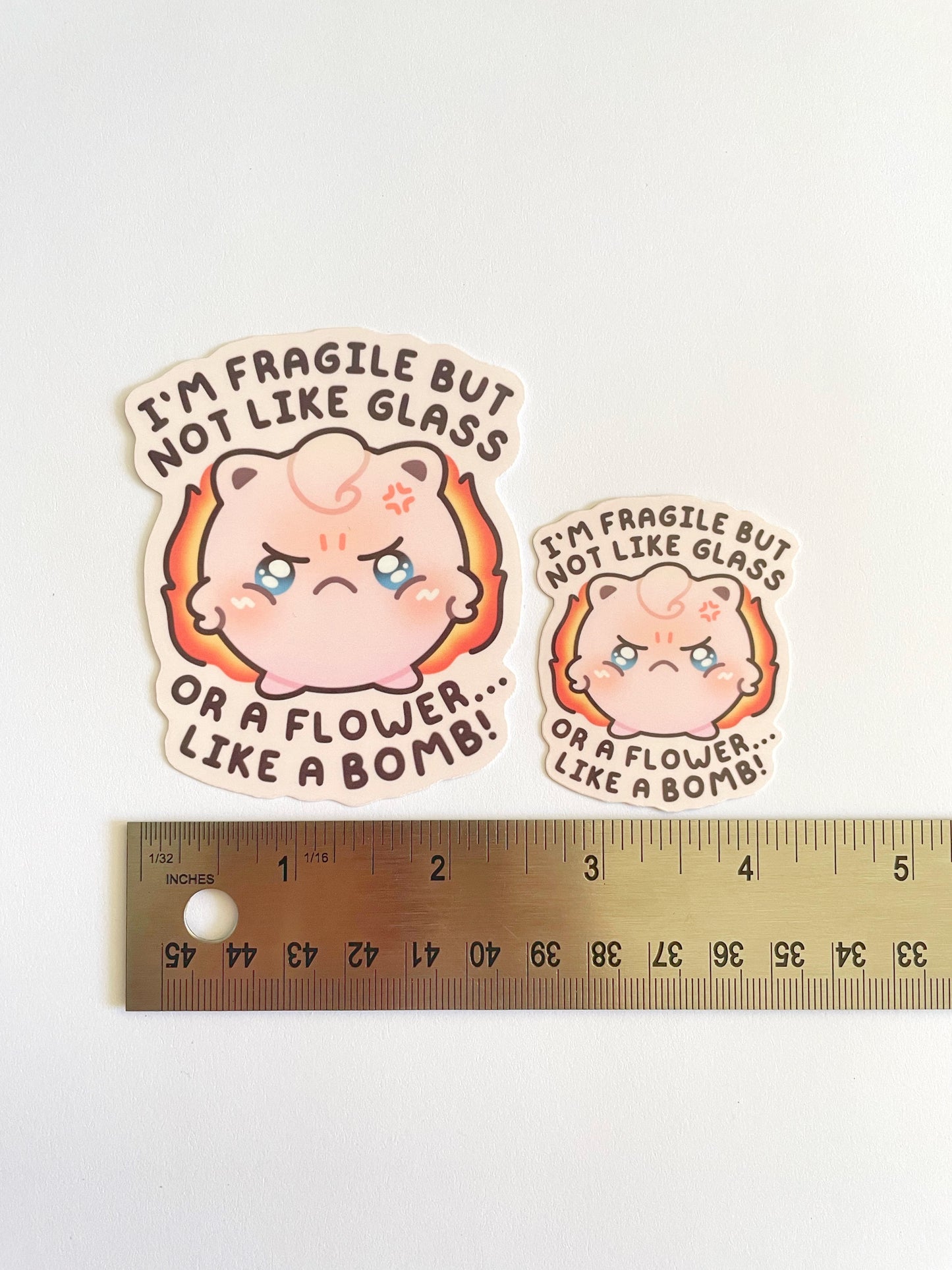 Jigglypuff Waterproof Stickers