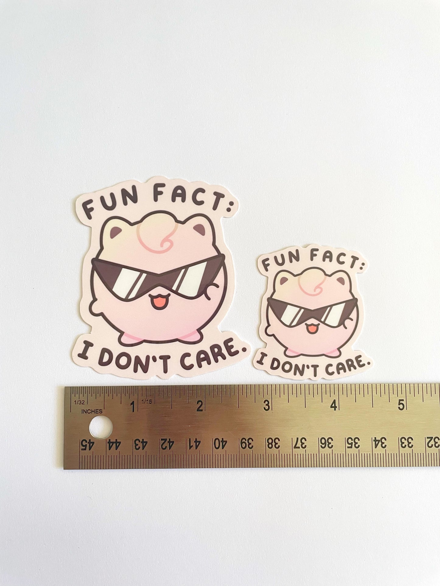 Jigglypuff Waterproof Stickers