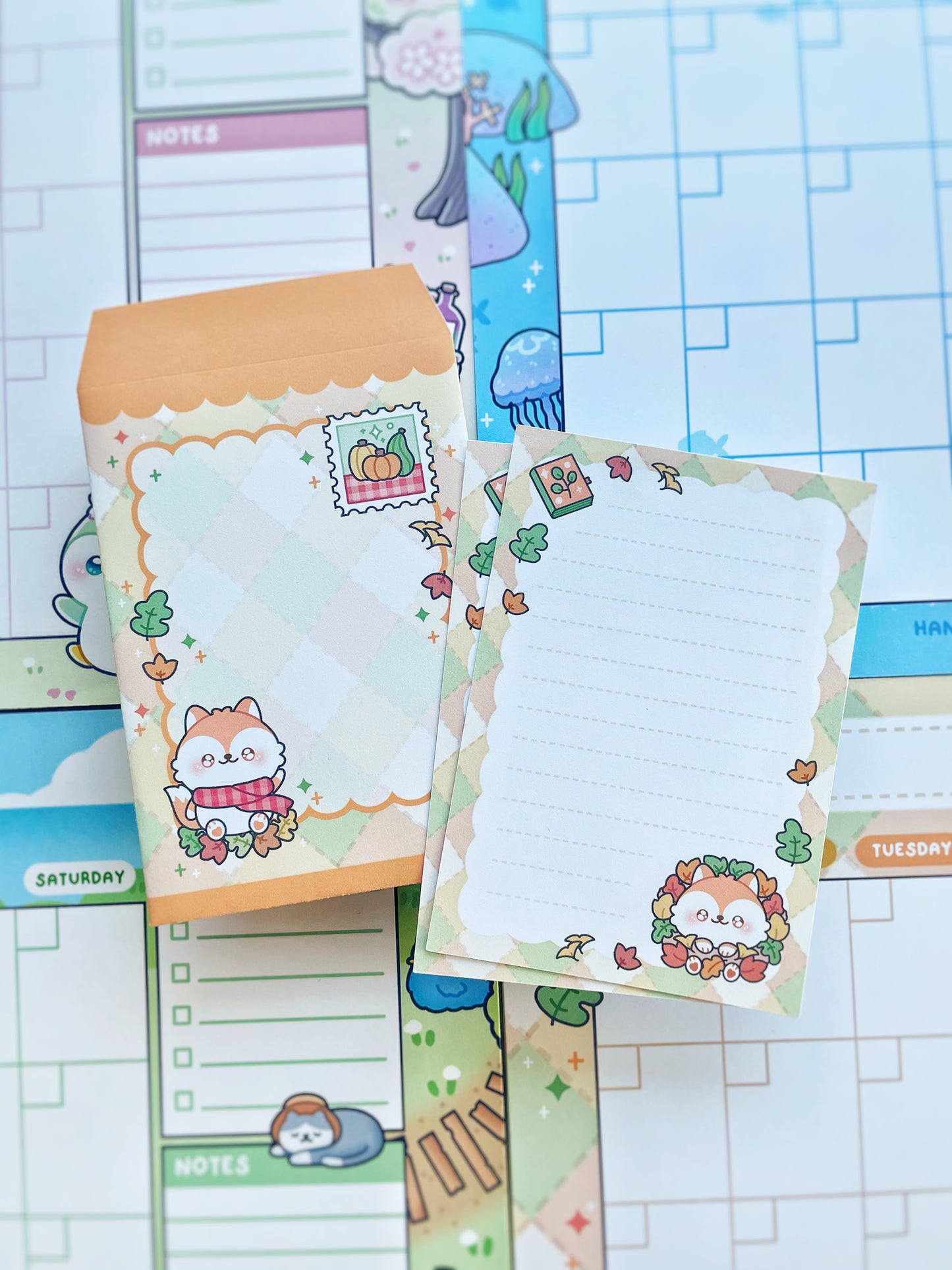Autumn Fox Paper & Envelope Sets