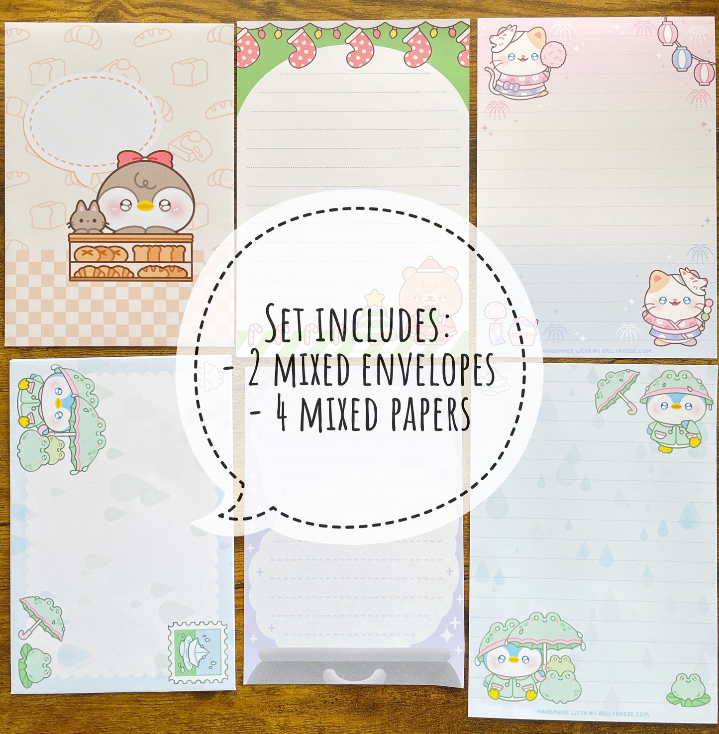 B-grade Mixed Paper & Envelope Set