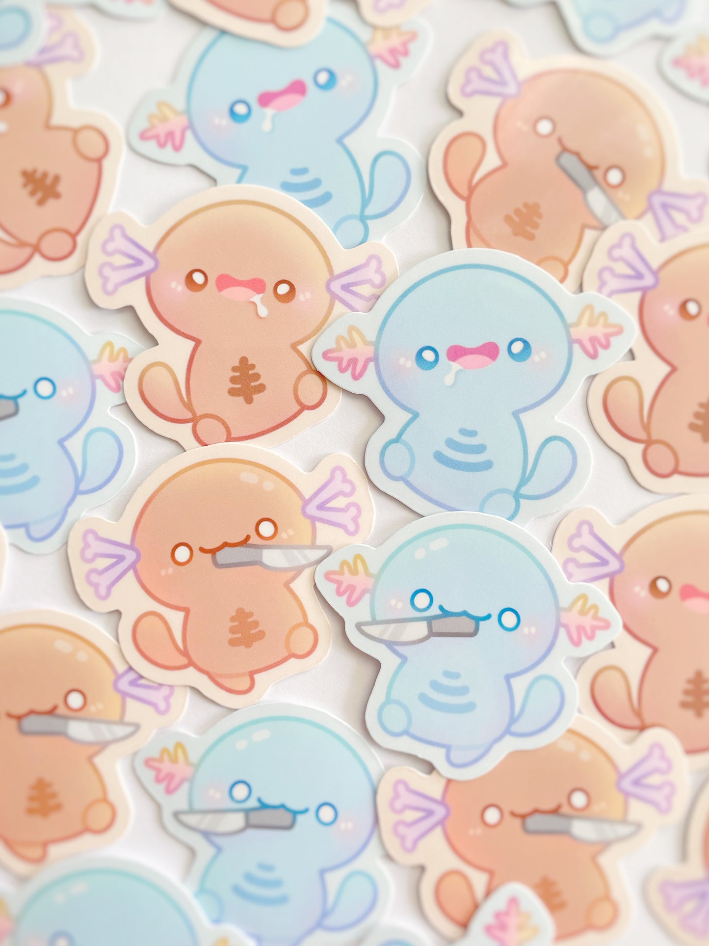 NEW Silly Wooper Waterproof Stickers