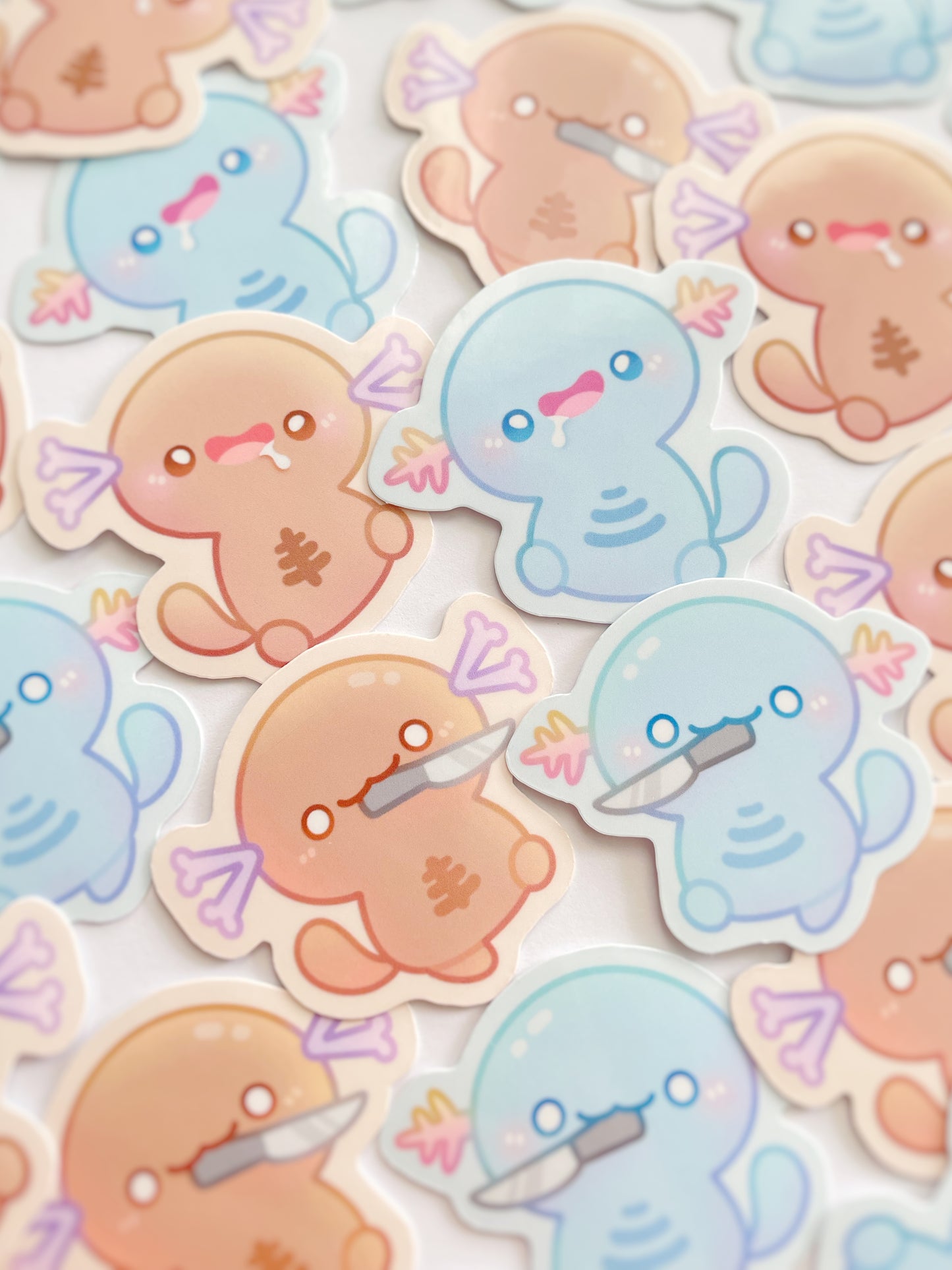 NEW Silly Wooper Waterproof Stickers