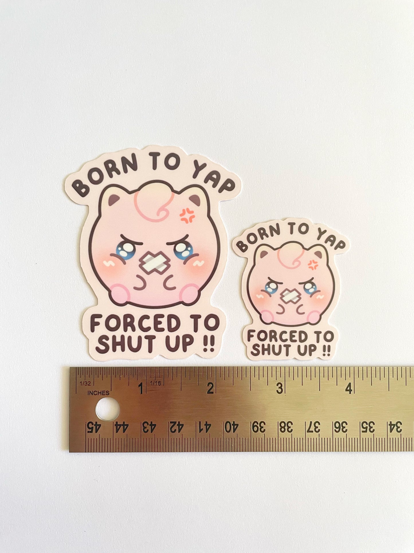 Jigglypuff Waterproof Stickers