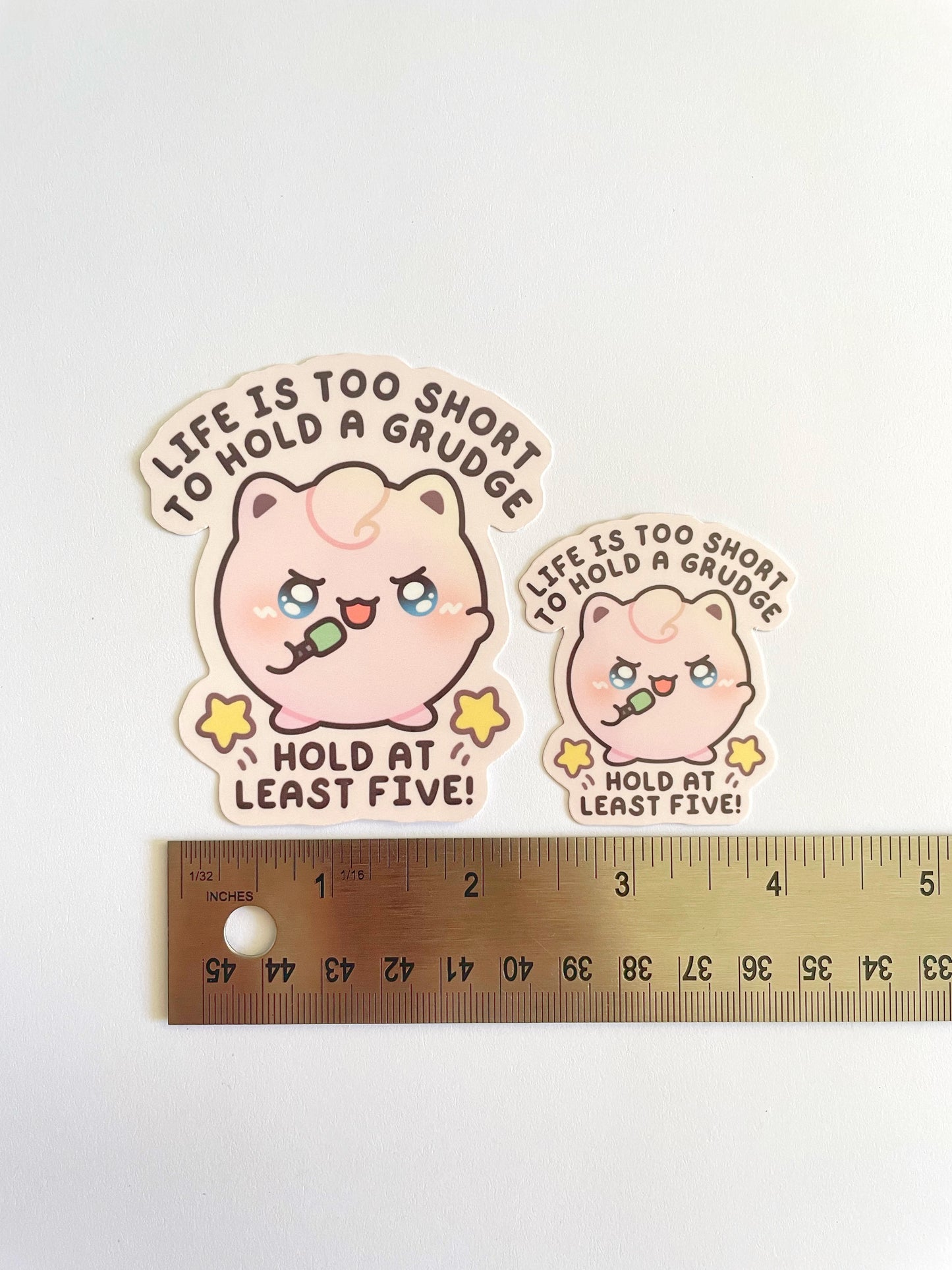 Jigglypuff Waterproof Stickers