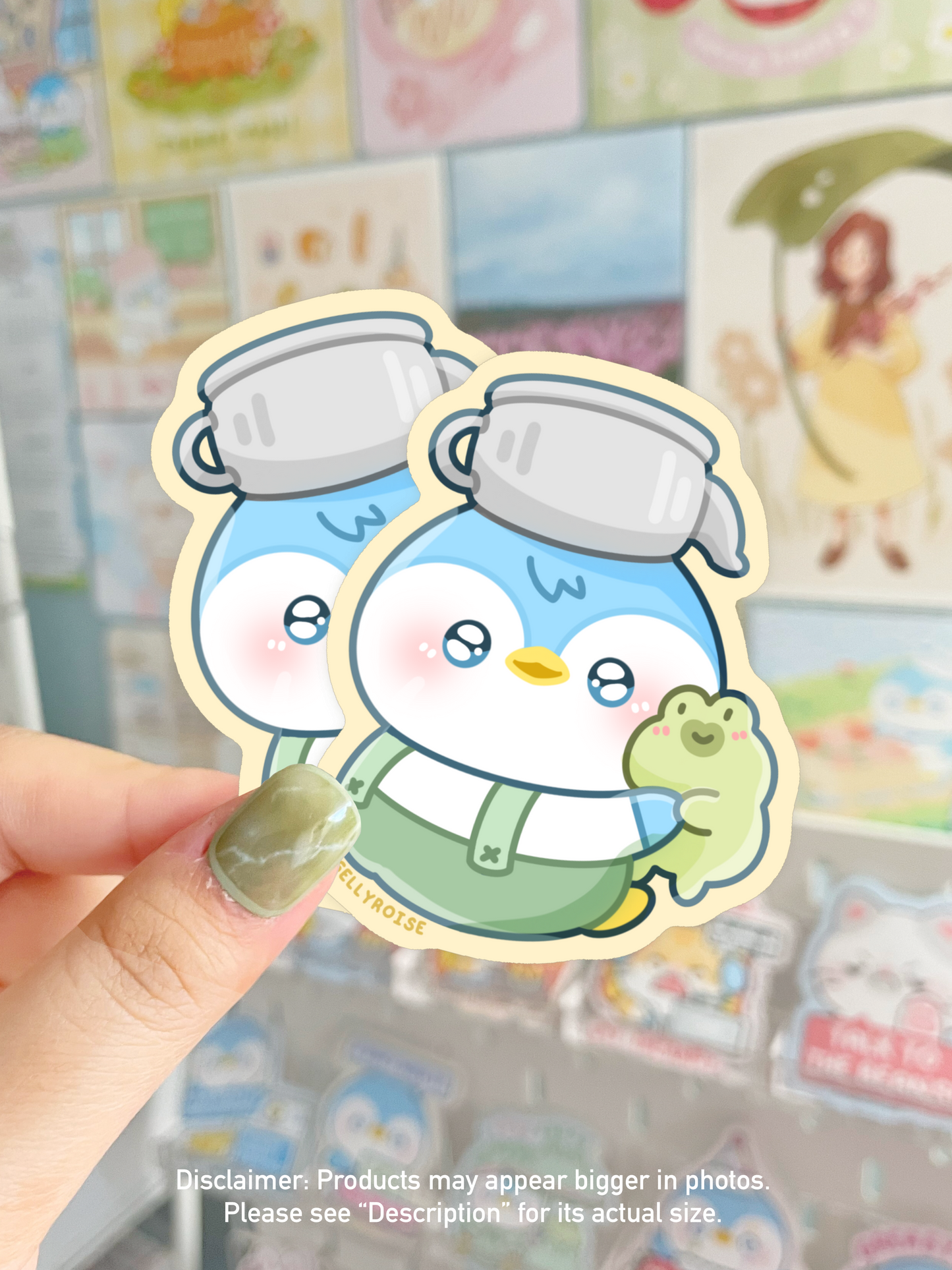 OTGW Penguin Greg Waterproof Sticker