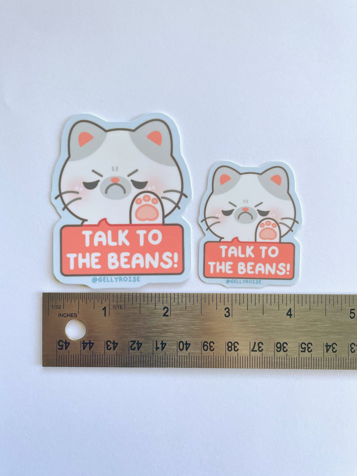 Silly Cat Waterproof Stickers