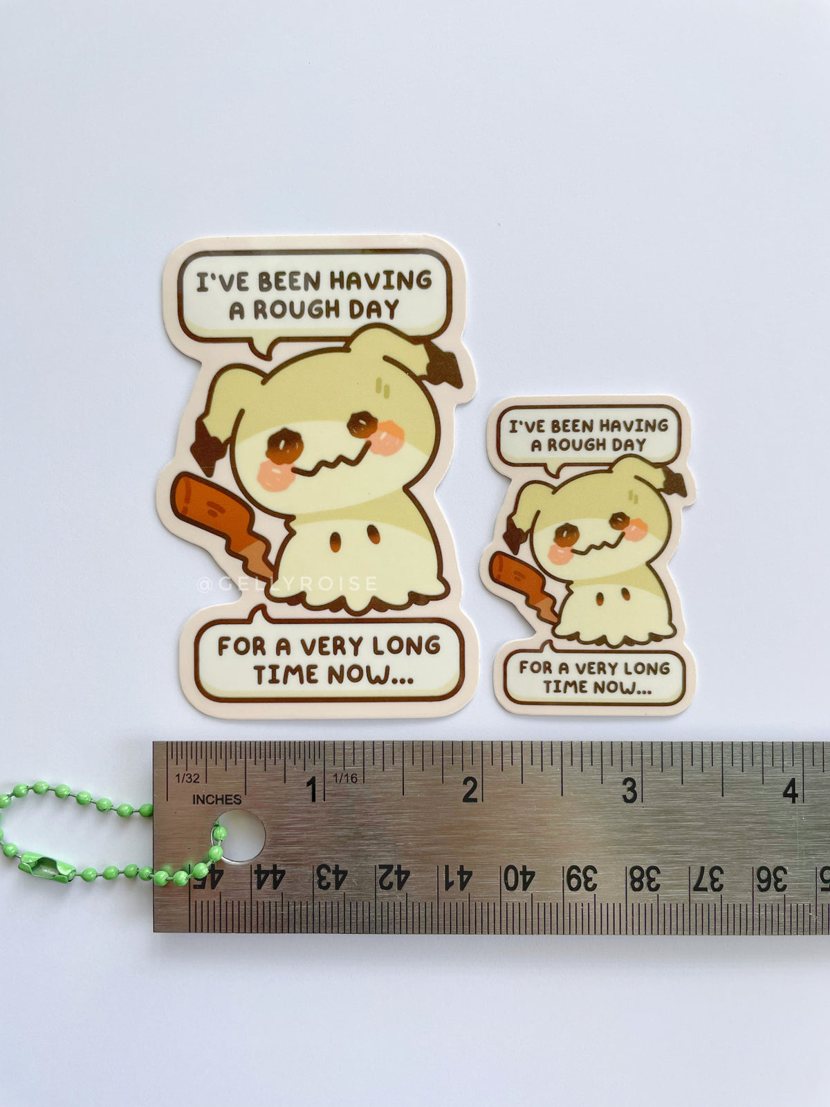 Sad Mimikyu Waterproof Sticker