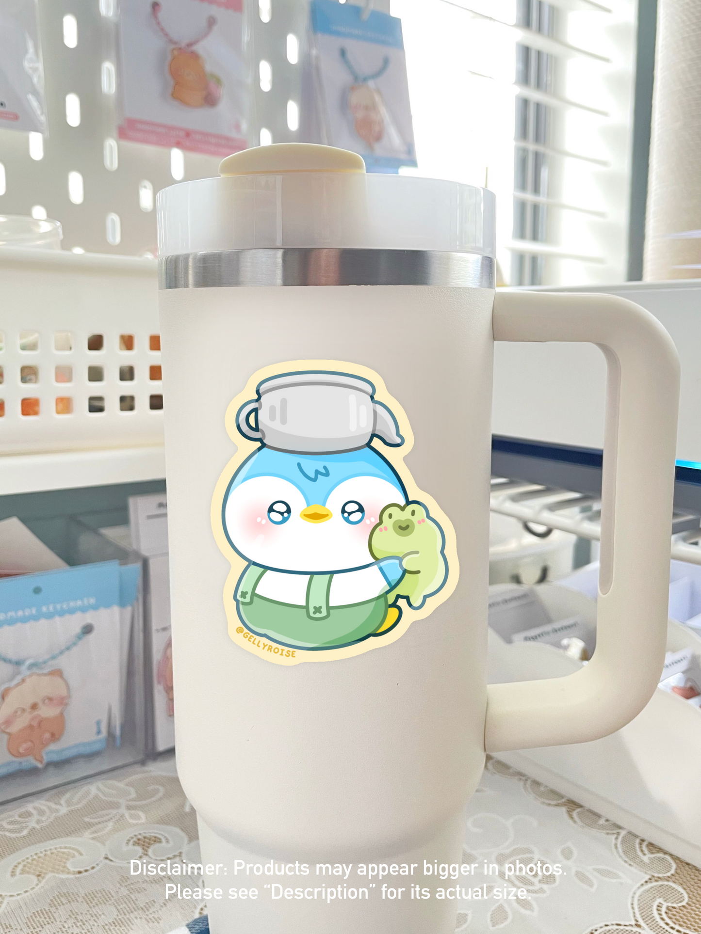 OTGW Penguin Greg Waterproof Sticker