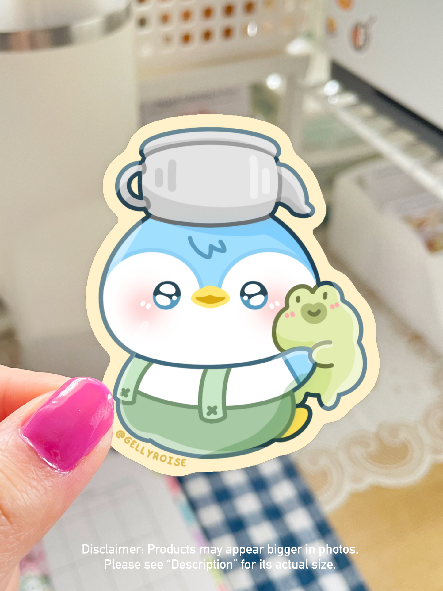 OTGW Penguin Greg Waterproof Sticker