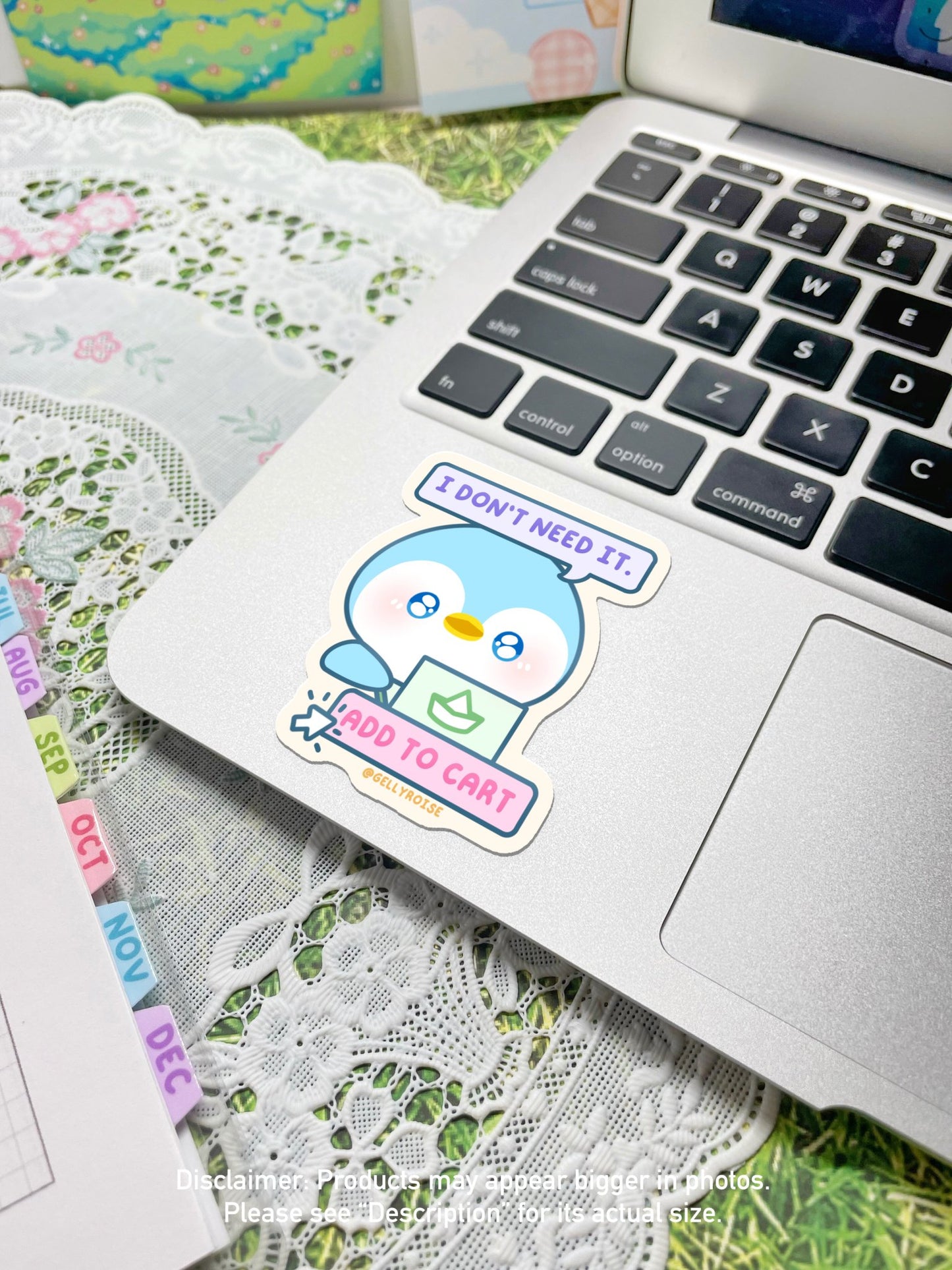 Add to Cart Penguin Waterproof Sticker - Gelly Roise