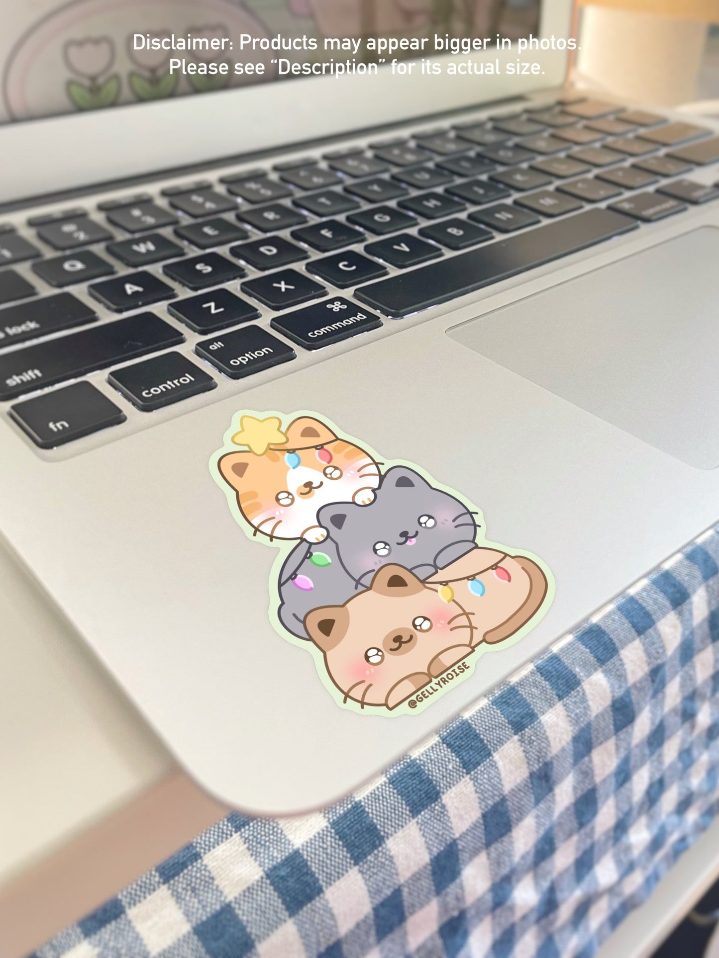 Catmas Waterproof Sticker - Gelly Roise