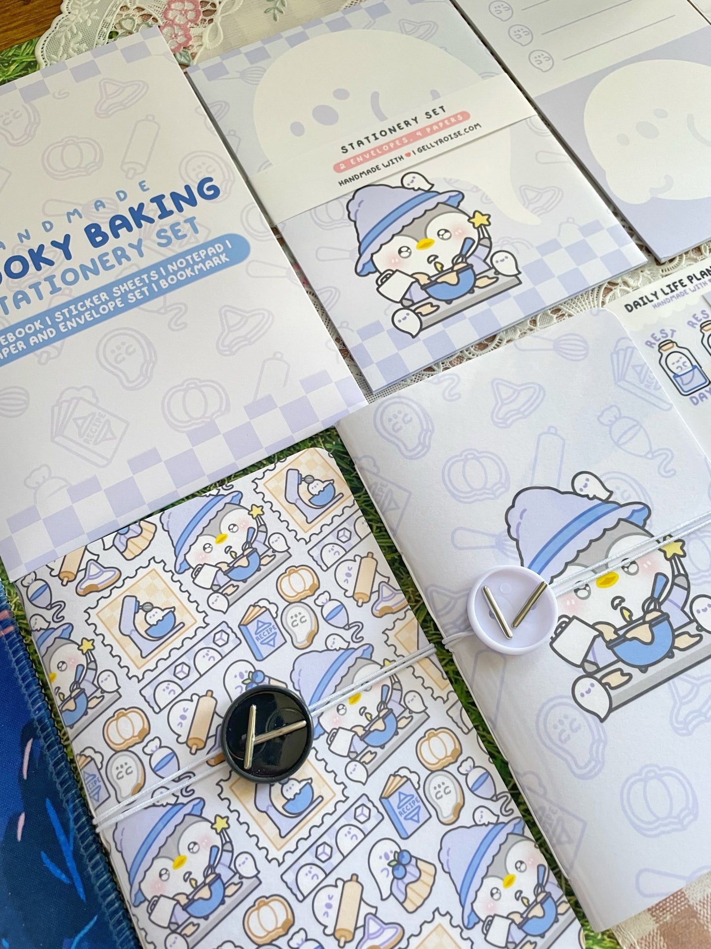 NEW Spooky Baking Ultimate Stationery Set - Gelly Roise