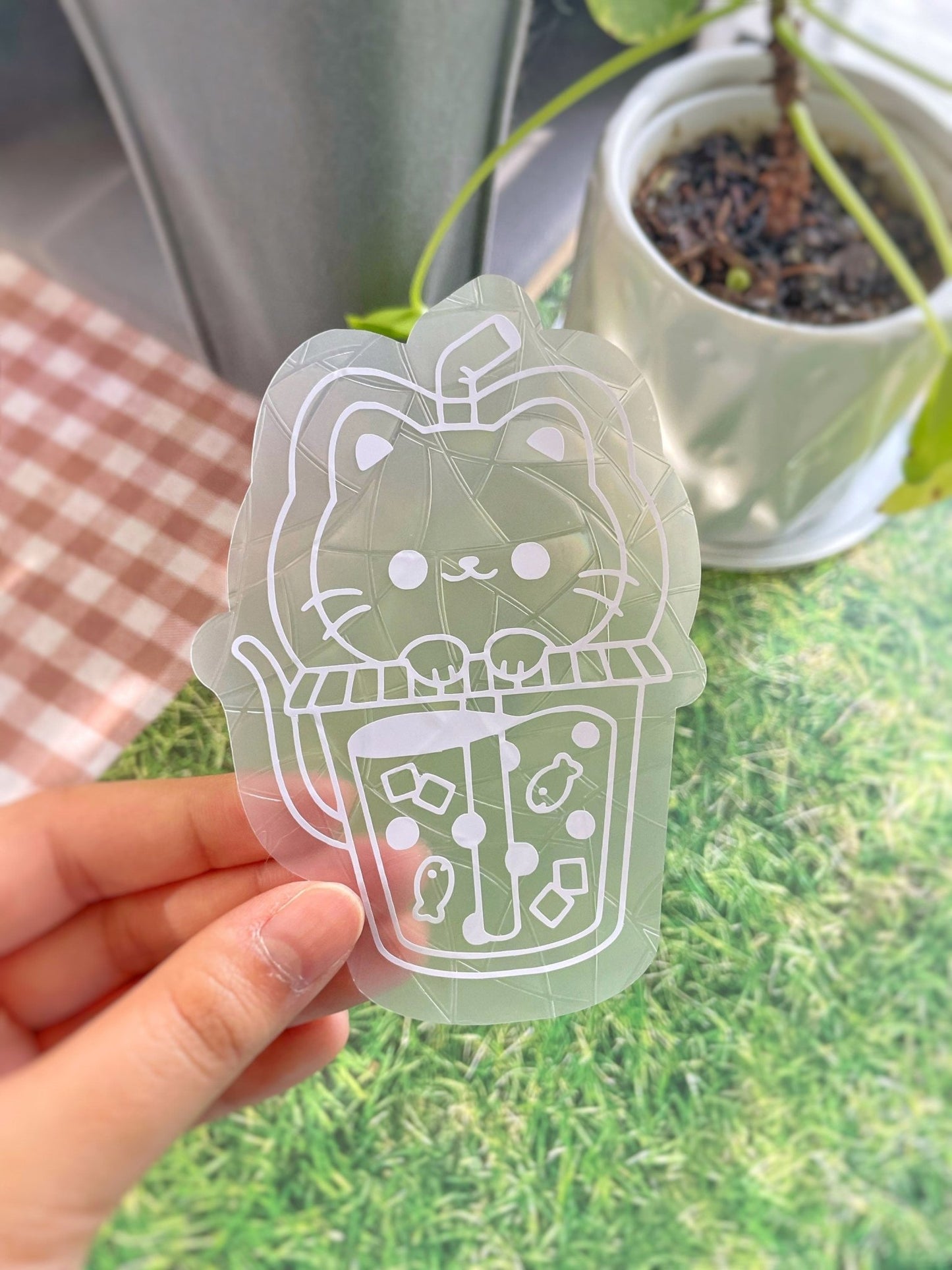 Kitty x Boba Window Suncatcher - Gelly Roise