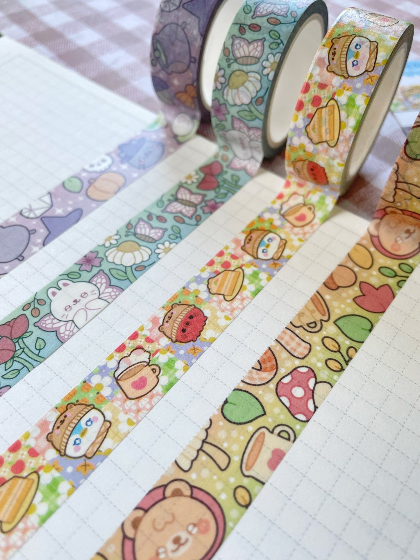 New Random Washi Tape Sample - Gelly Roise