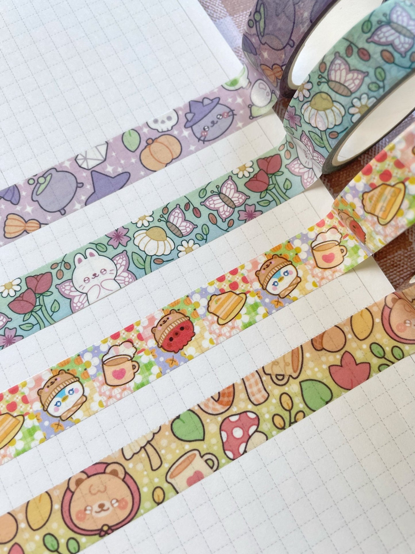 New Random Washi Tape Sample - Gelly Roise
