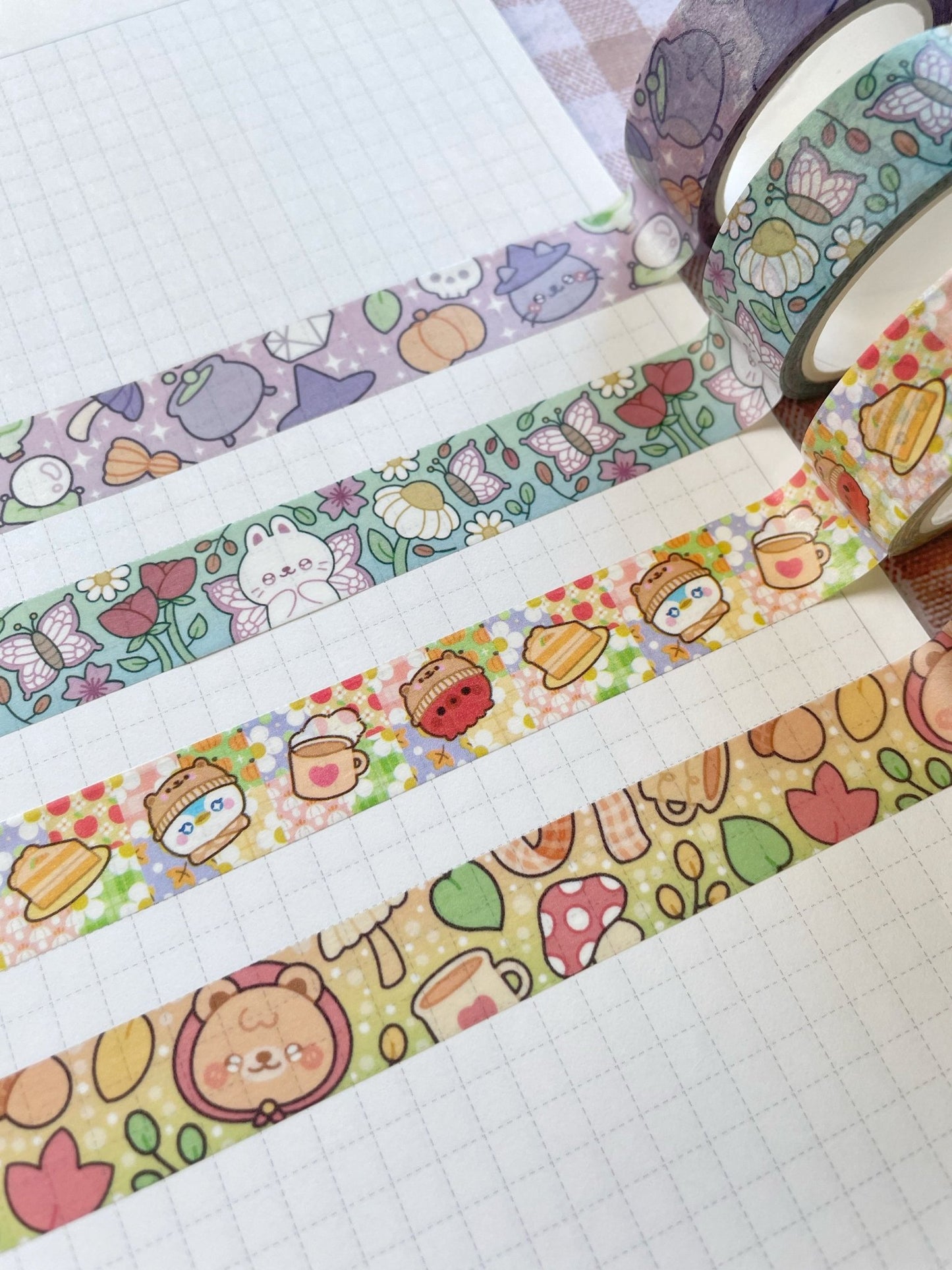 New Random Washi Tape Sample - Gelly Roise