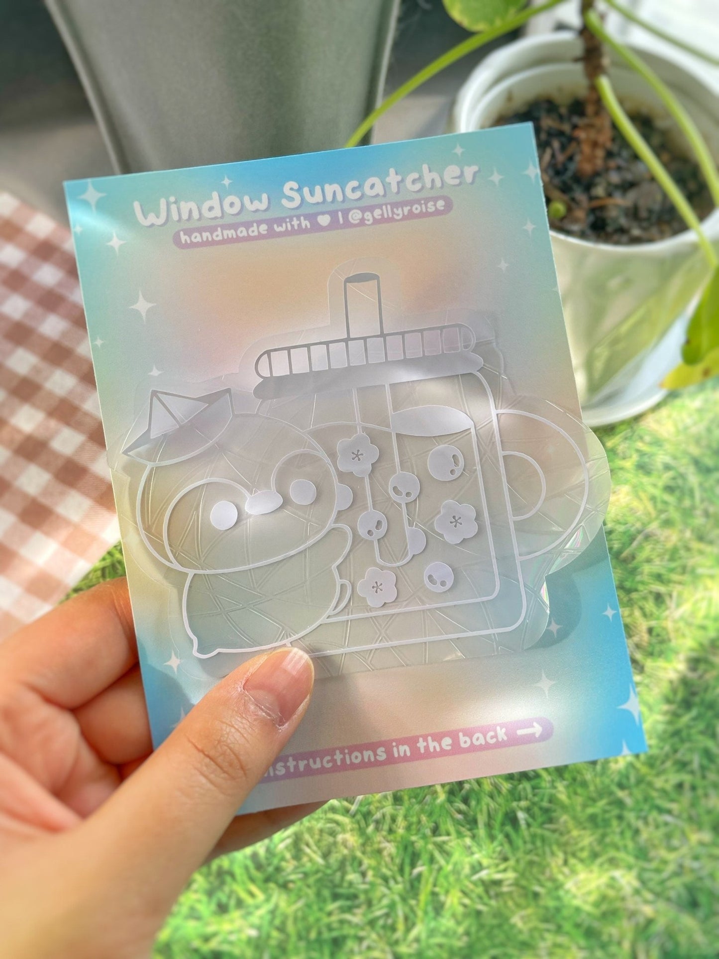 Penguin x Boba Window Suncatcher - Gelly Roise