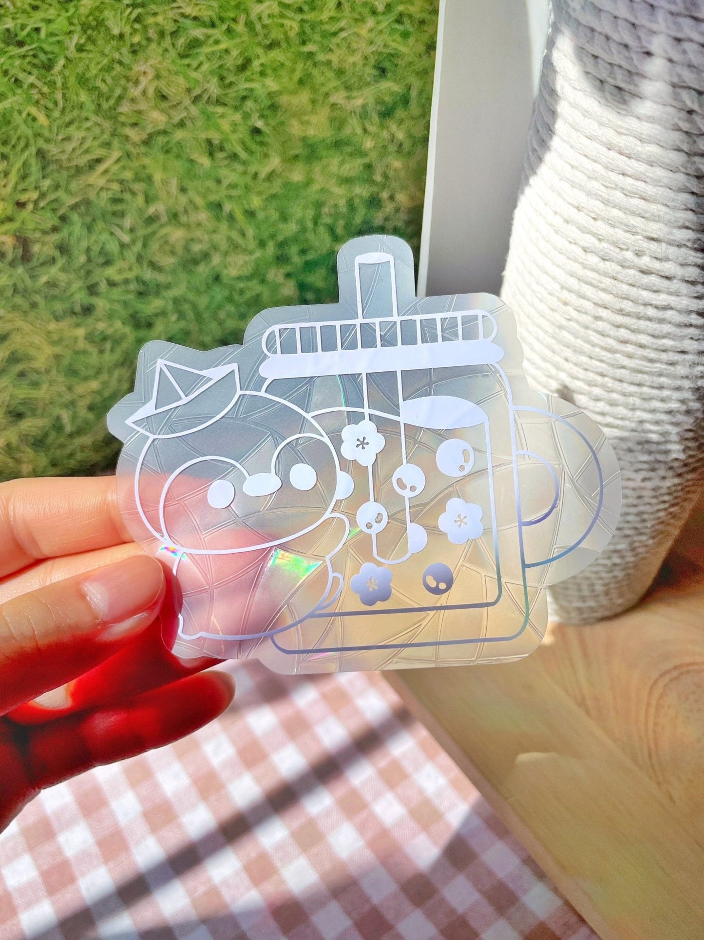 Penguin x Boba Window Suncatcher - Gelly Roise