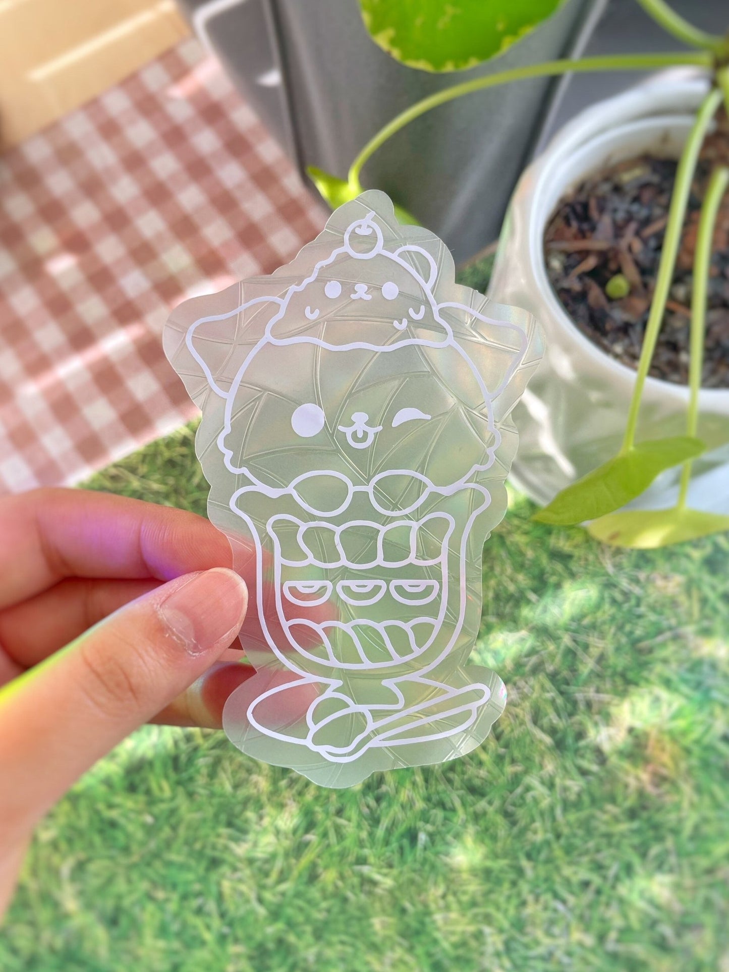 Puppy x Parfait Window Suncatcher - Gelly Roise