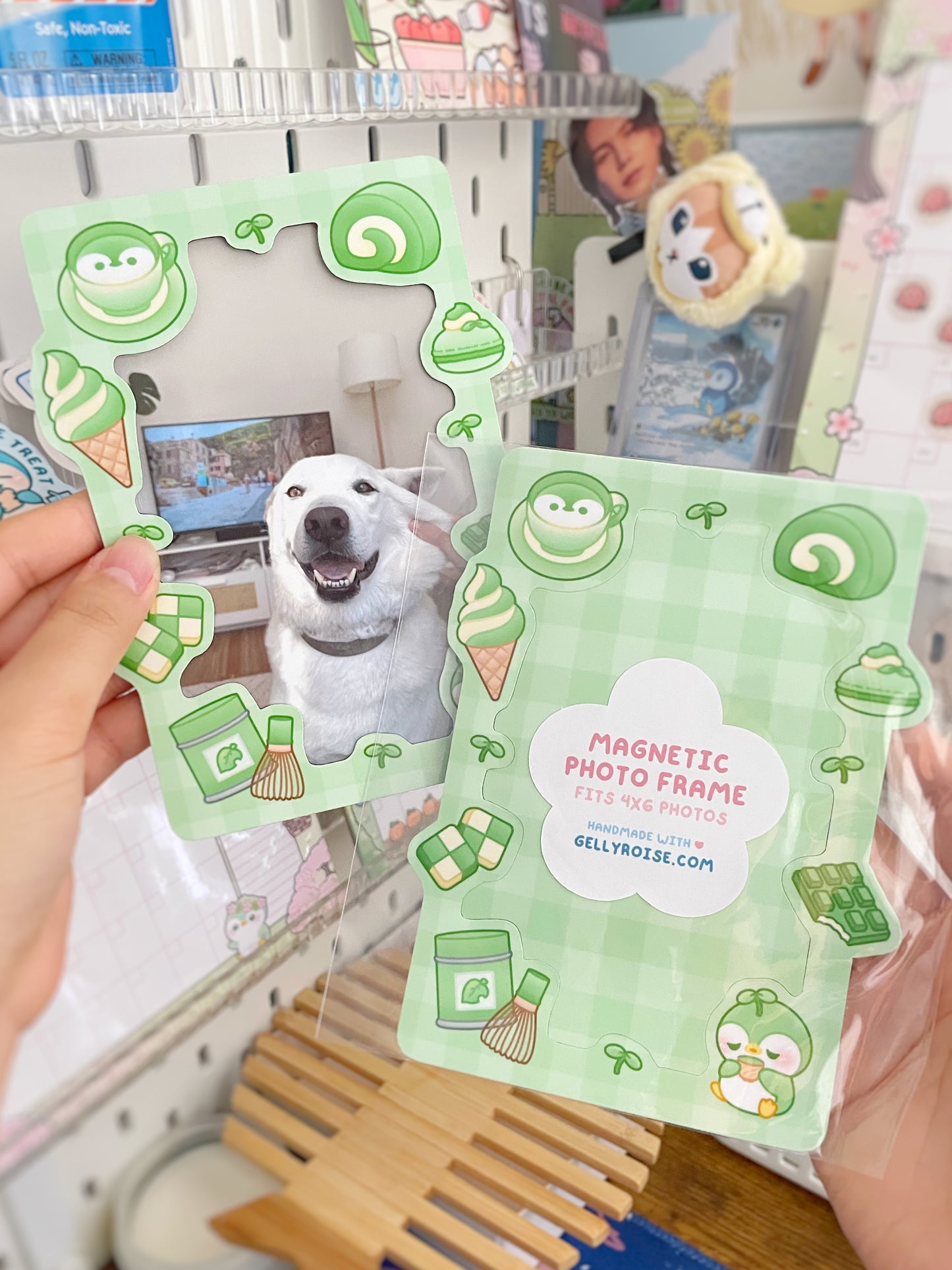 Matcha Lover Magnetic Photo Frame