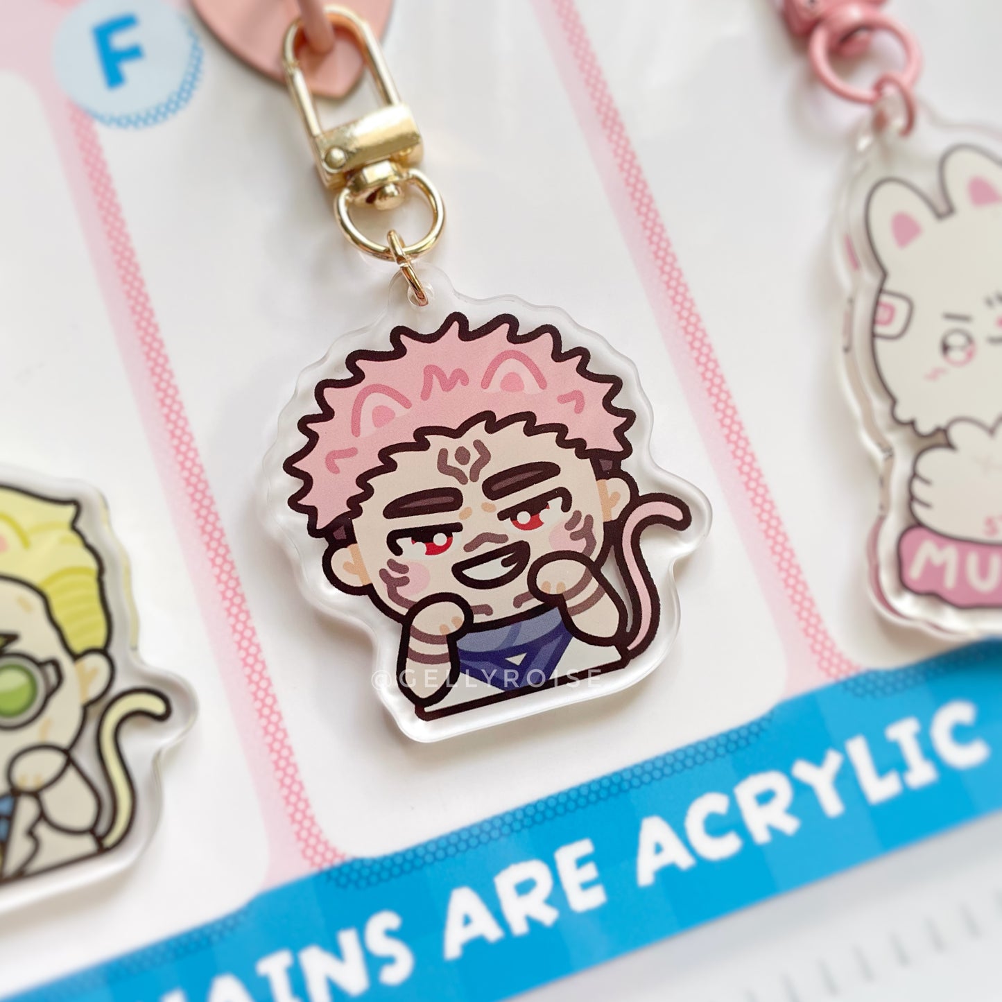 Chibi Cat Sorcerers Keychains