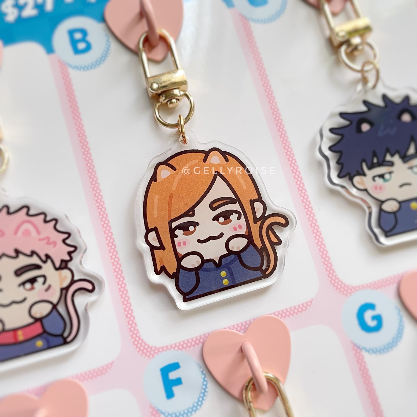 Chibi Cat Sorcerers Keychains