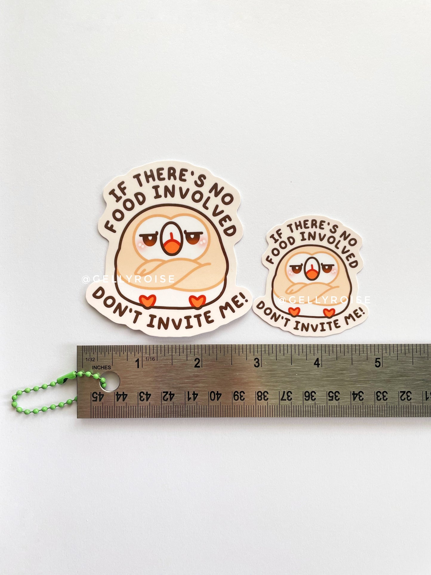 Game Cartoon Owl Waterproof Stickers