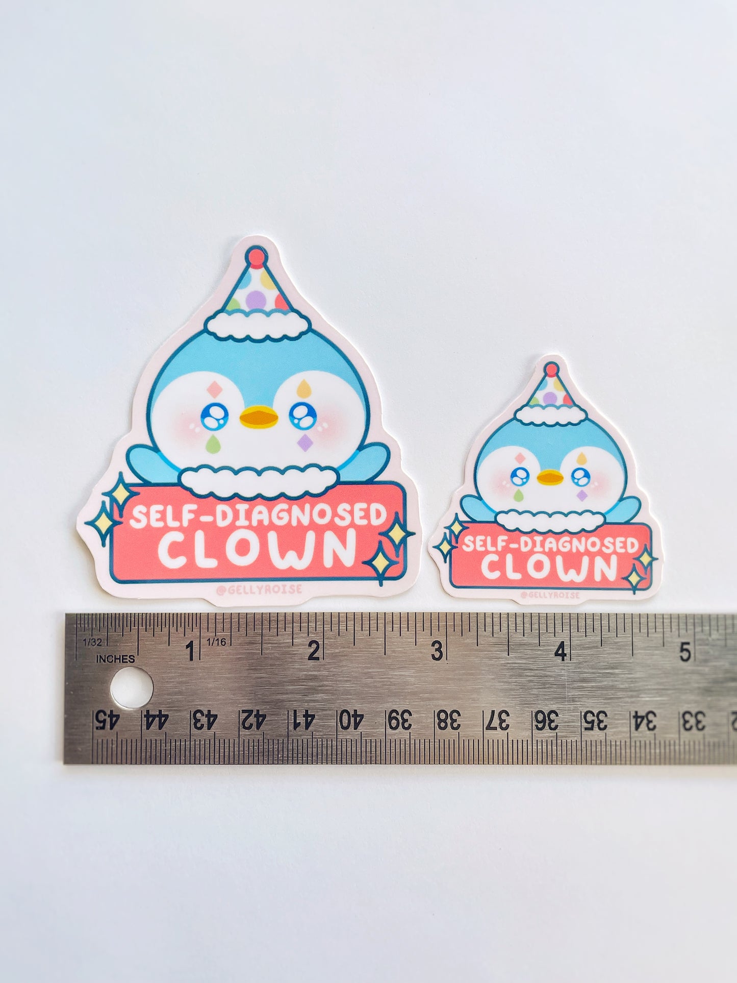 Silly Penguin Waterproof Stickers
