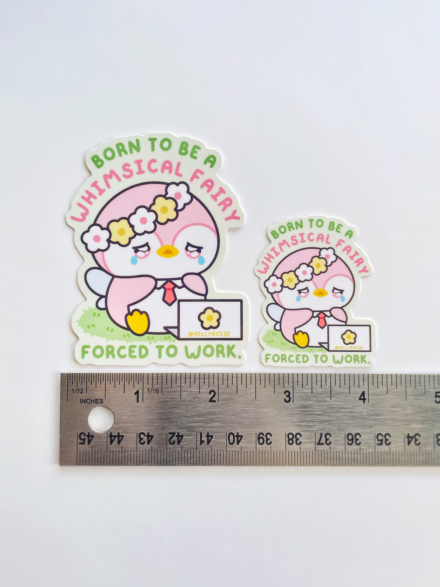 Silly Penguin Waterproof Stickers