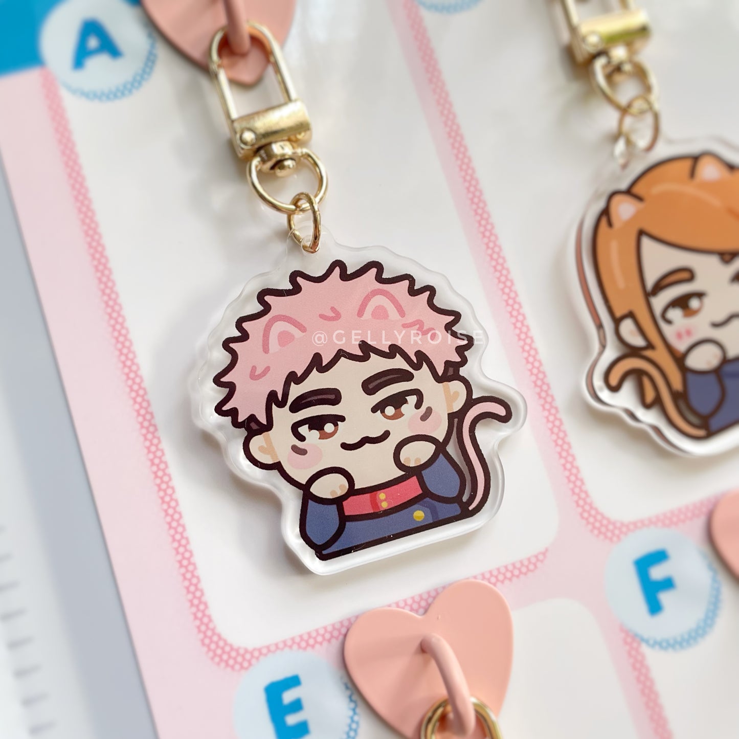 Chibi Cat Sorcerers Keychains