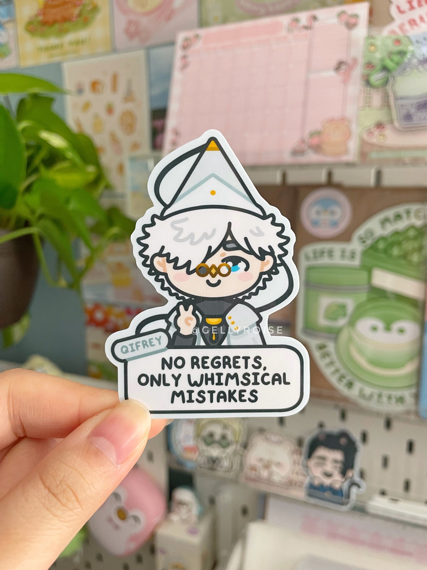 Positive Chibi Witches Waterproof Sticker