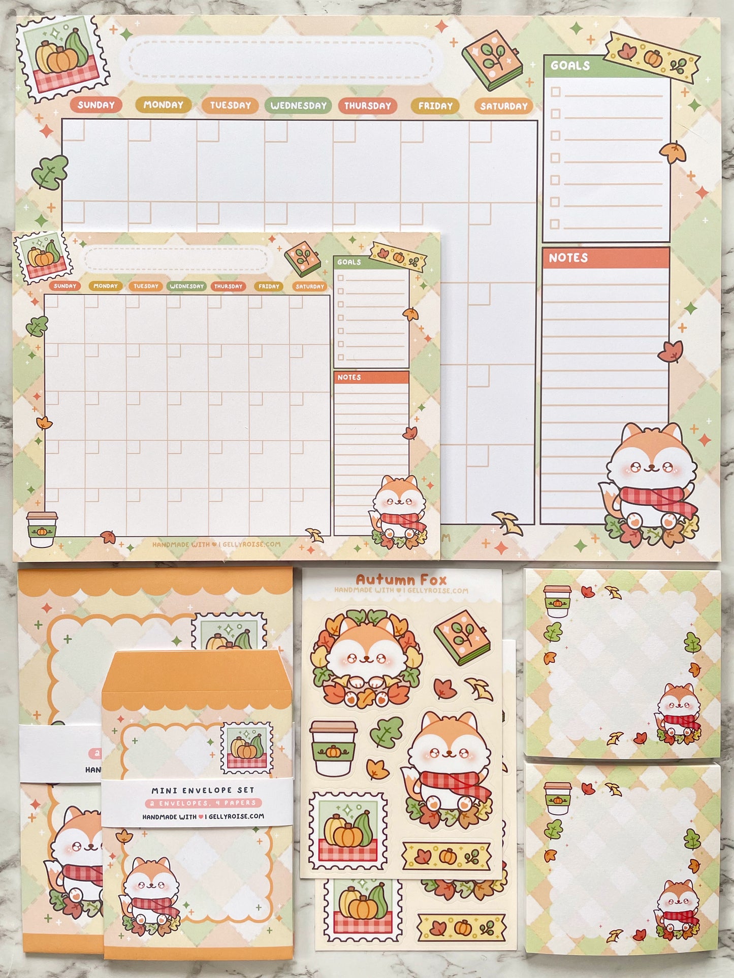 Autumn Fox Ultimate Stationery Set