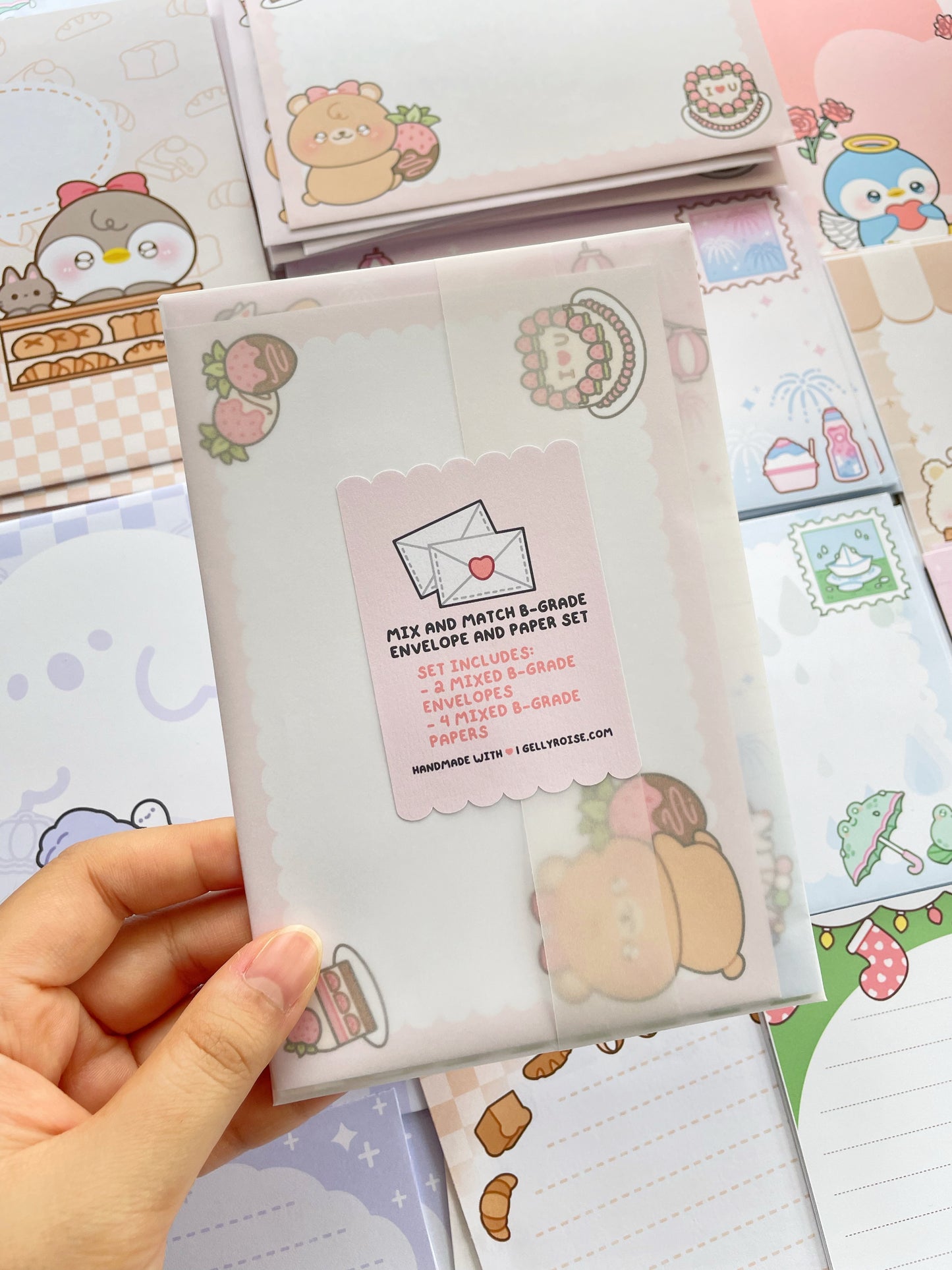 B-grade Mixed Paper & Envelope Set