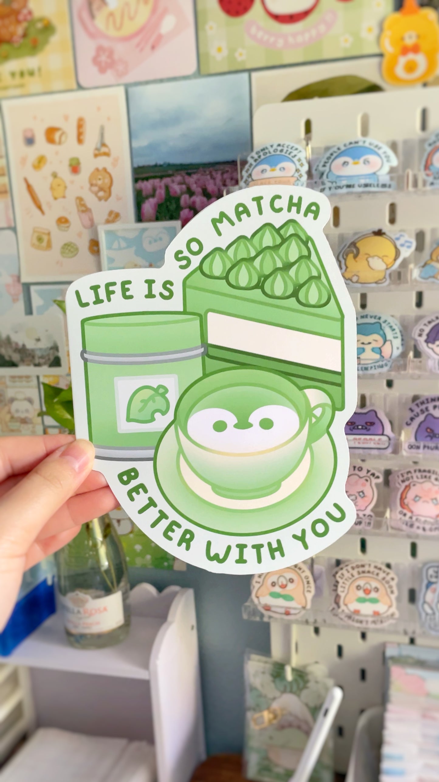 "Life is so Matcha Better with You" Greeting Card