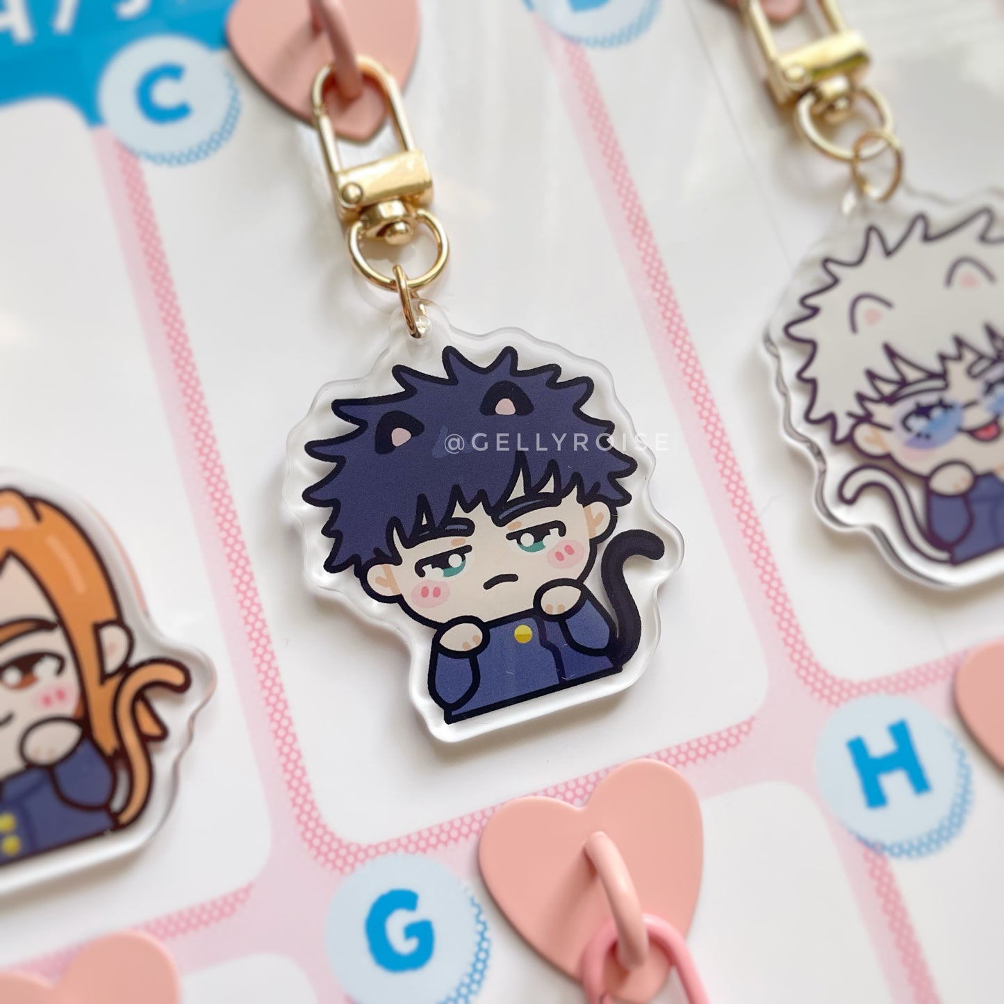 Chibi Cat Sorcerers Keychains