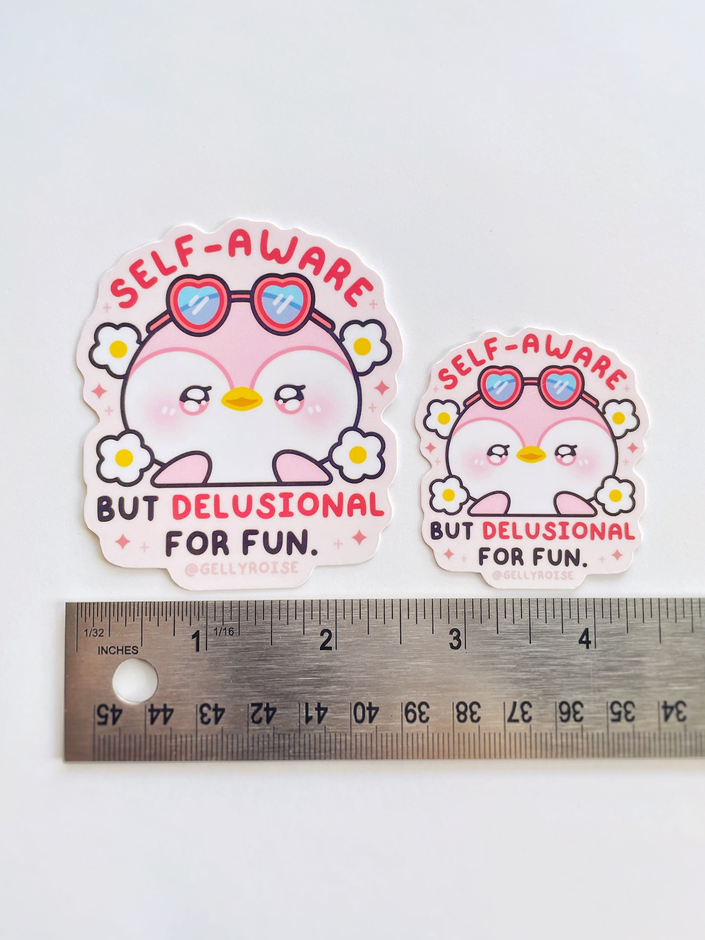 Silly Penguin Waterproof Stickers