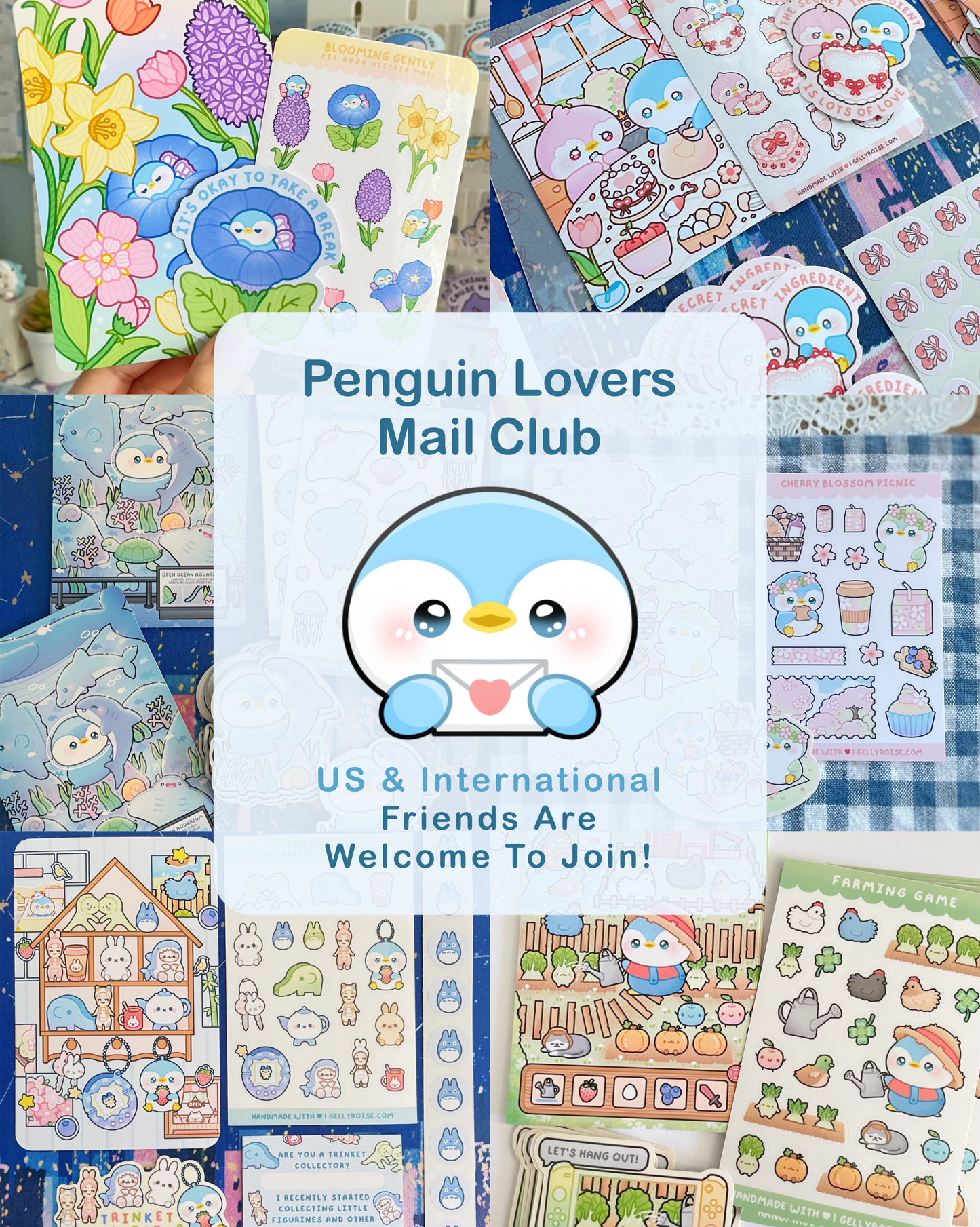 Penguin Lovers Mail Club 🐧💌