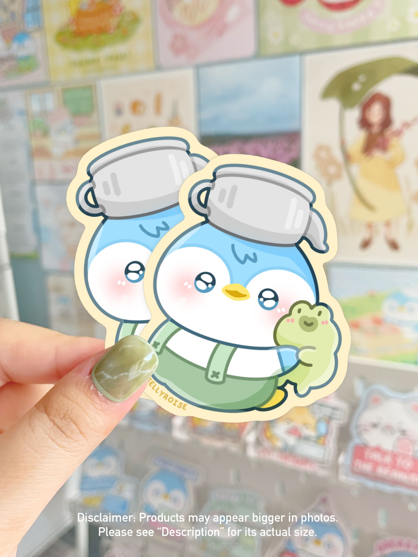 NEW OTGW Penguin Greg Waterproof Sticker