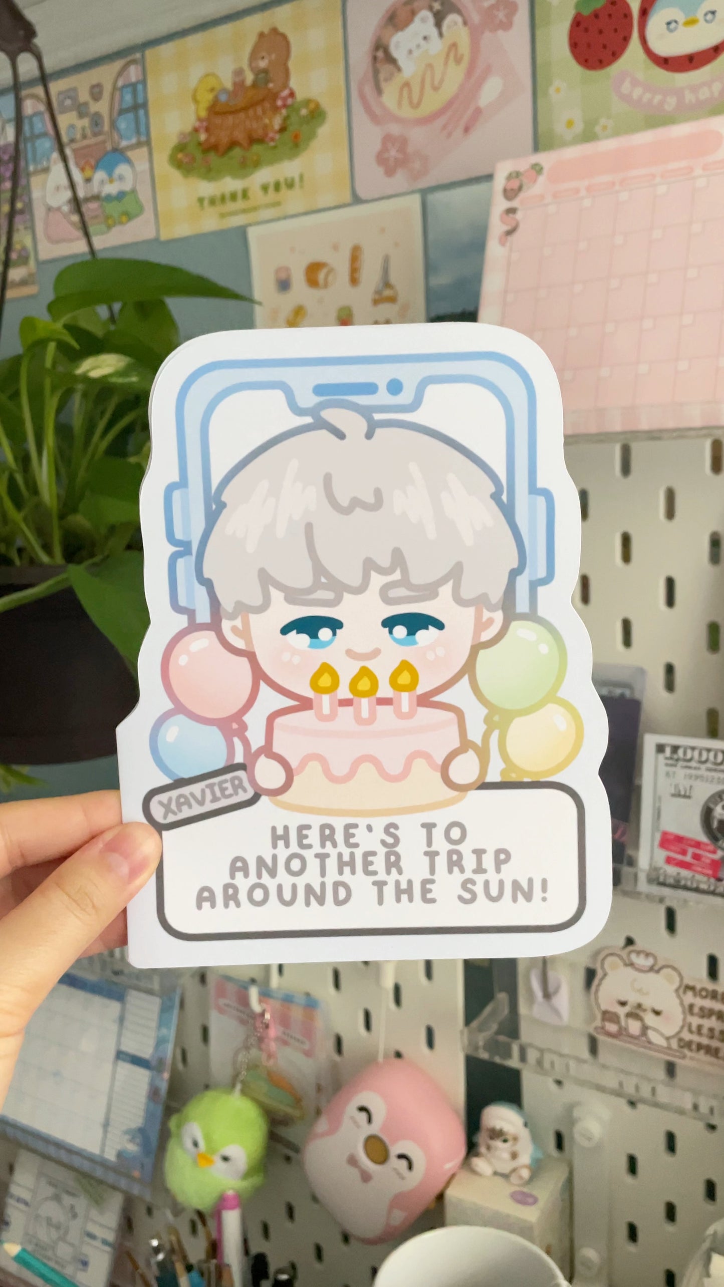Chibi Xavier Greeting Card