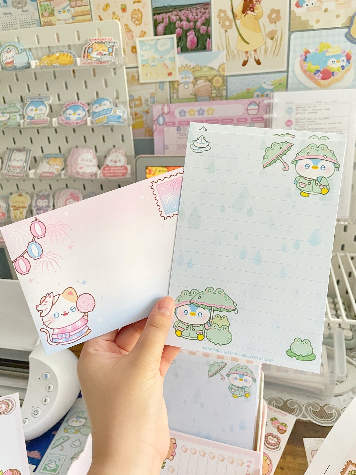 B - grade Mix & Match Stationery Set - Gelly Roise