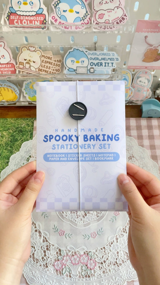 NEW Spooky Baking Ultimate Stationery Set - Gelly Roise