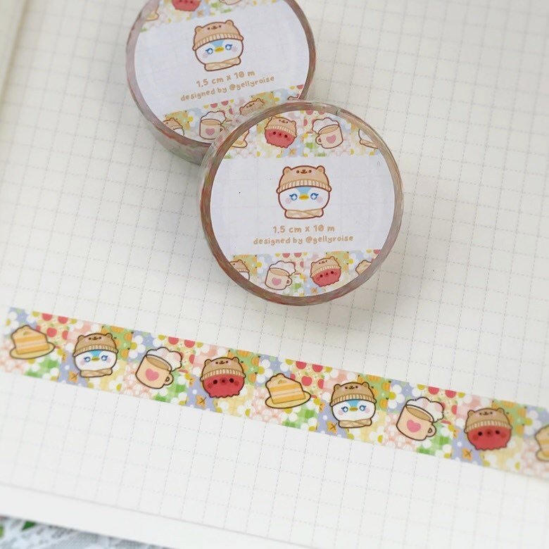 Cottagecore Autumn Washi Tape