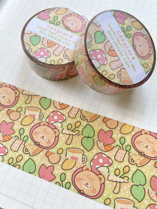 New Cozycore Washi Tape - Gelly Roise